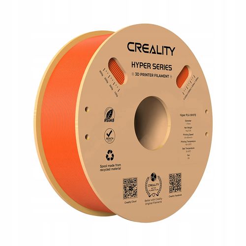 Filament Creality Hyper PLA 1,75mm Pomarańczowy na Arena.pl