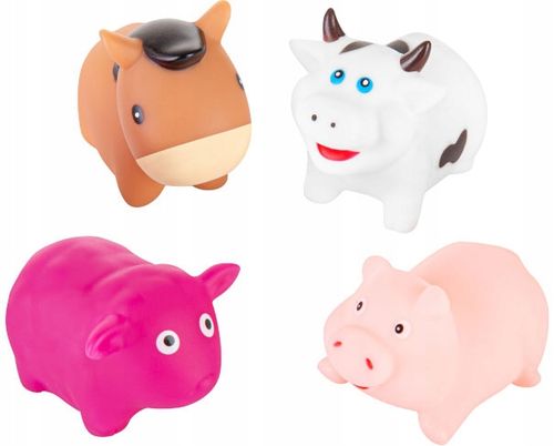 AKUKU ZABAWKI DO KĄPIELI KĄPIELOWE WANNY 4szt na Arena.pl