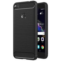 Futerał CARBON do HUAWEI P8 LITE 2017 / P9 LITE 2017 czarny