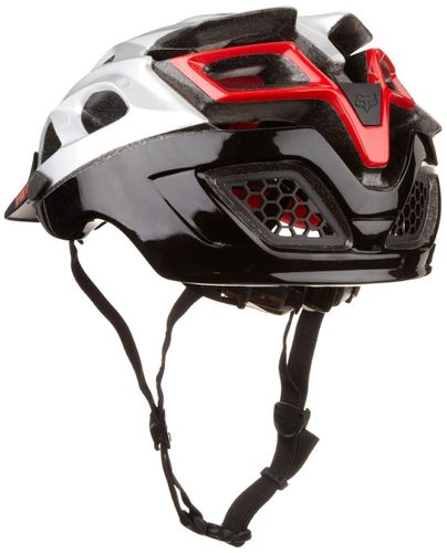 Kask rowerowy Fox STRIKER silver-red - r. L/XL na Arena.pl