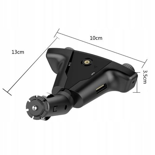 TRANSMITER FM BLUETOOTH ŁADOWARKA 3,1A 2xUSB MP3 na Arena.pl