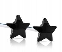 BLOMDAHL KOLCZYKI HIPOALERGICZNE B.TYTAN STAR 8 mm