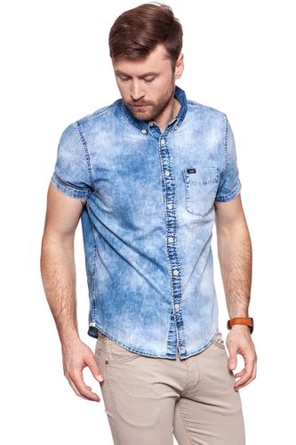 LEE BUTTON DOWN SHIRT DAYLIGHT BLAZE L886PGRS L na Arena.pl