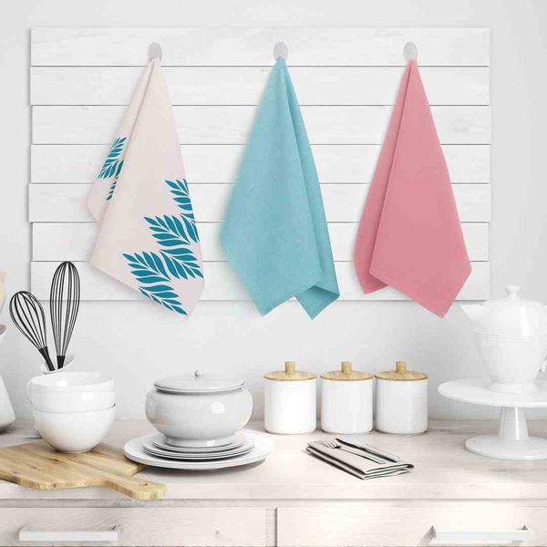 KIT/AH/LETTY/MIX/LEAVES/TURQ&PINKS/9PACK/50X70 zdjęcie 5
