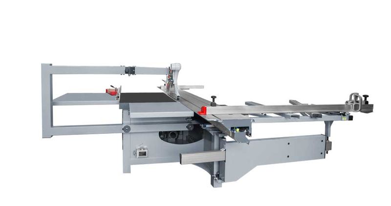 Piła formatowa formatówka krajzega 5,5kW 400V podcinak stół 3200mm Hol zdjęcie 3