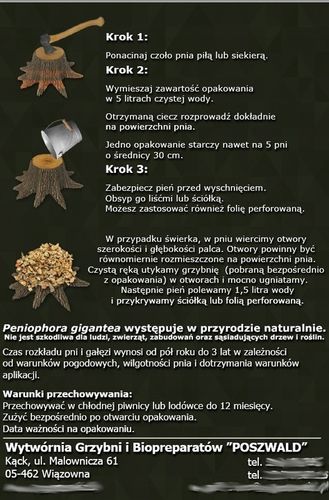 GRZYBNIA DO ROZKŁADU PNI PG POSZWALD EKO DRZEW 0,6 na Arena.pl