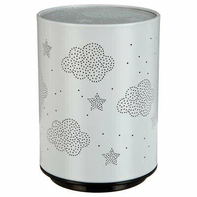 Lampka nocna projektor Chmury szara zdjęcie 1