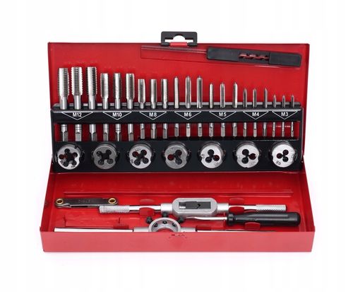 ZESTAW NARZYNEK I GWINTOWNIKÓW KALIBROWNIKÓW 32el KD10090 na Arena.pl