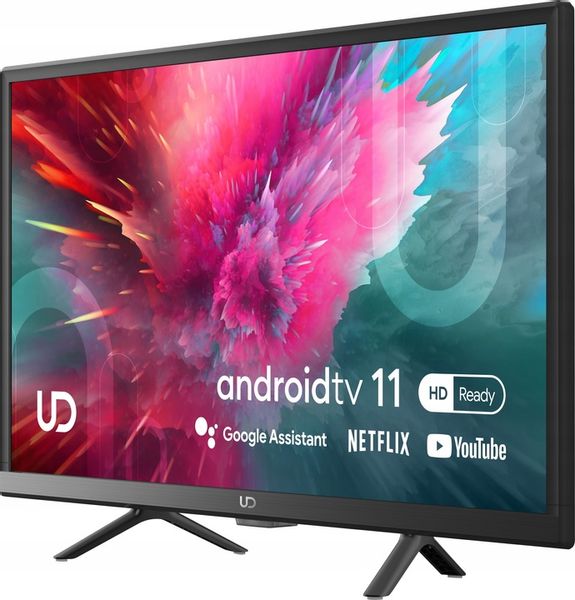 TELEWIZOR UD 24W5210 ANDROID SMART TV DVBT-T2 HEVC zdjęcie 10