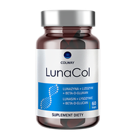 Colway LunaCol Lunazyna Beta-D-Glukan Lizozym kapsułki 60 szt. suplement