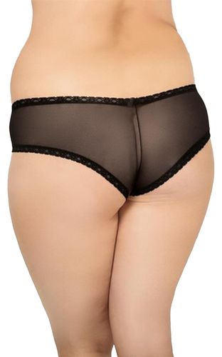 stringi plus size softline collection koronkowe czarne 3xl na Arena.pl