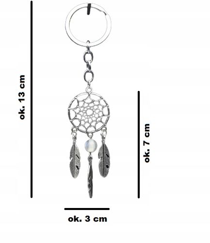 Breloczek Mini Łapacz Snów Dream Catcher Indiański Amulet Filtr Snu Happy na Arena.pl