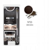 revers kremowy liner do brwi brown 8 ml z olejkiem arganowym