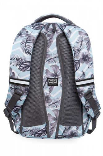 Plecak CoolPack BASIC PLUS w kwiatki na błękitnym tle, SURF PALMS (B03021) na Arena.pl