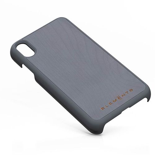 Drewniane etui do iPhone Xs Max (Mid Grey) #0 na Arena.pl