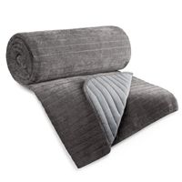 Narzuta szenilowa Glori Stal 170x210 stalowa elegancka dekoracja