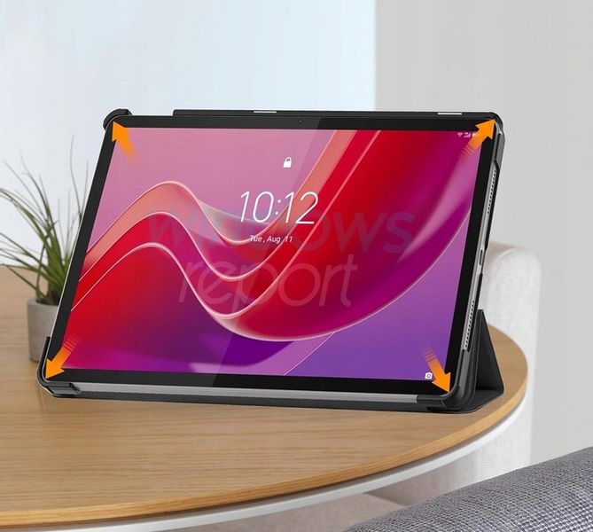 ETUI SMART CASE POKROWIEC NA TABLET DO LENOVO TAB M11 11" CZARNE Z KLAPKĄ zdjęcie 2