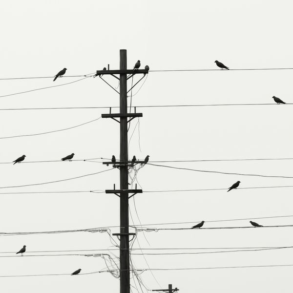 Plakat 40x40cm Symfonia na Drutach zdjęcie 1