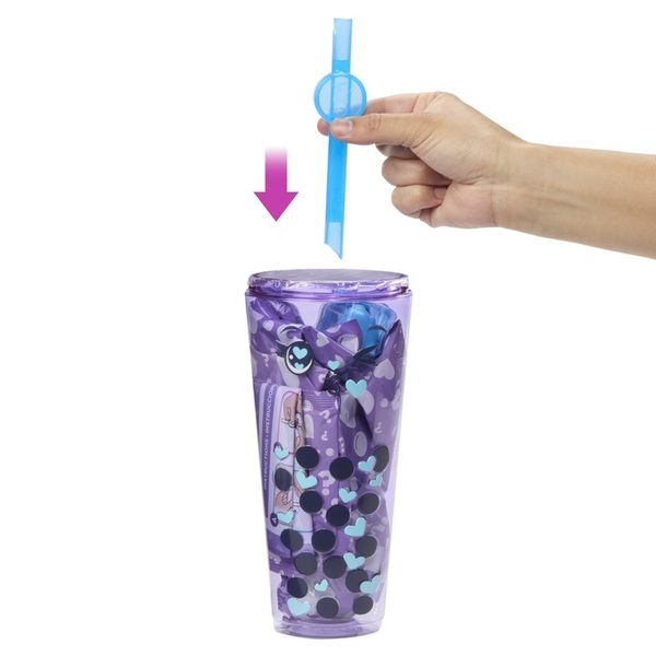 Barbie Pop Reveal Lalka Taro Bubble Tea Pachnąca zdjęcie 5
