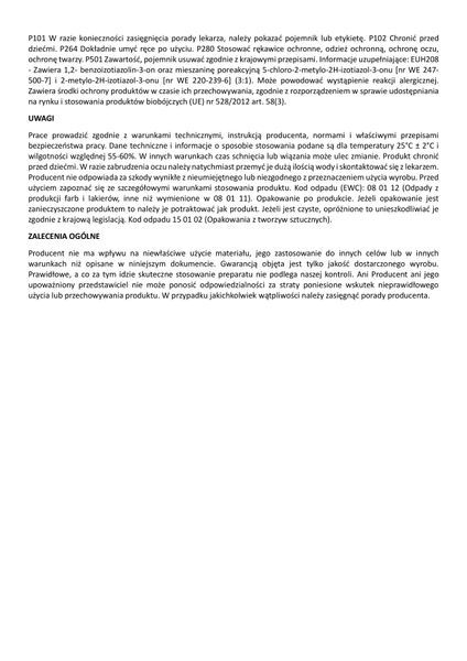 Gładź Tynkowa do narzędzi automatycznych 100Kg zdjęcie 7