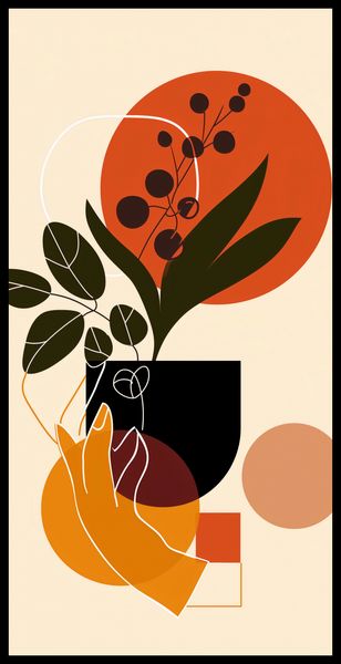 Plakat 50x100cm Dotyk Naturalności zdjęcie 2