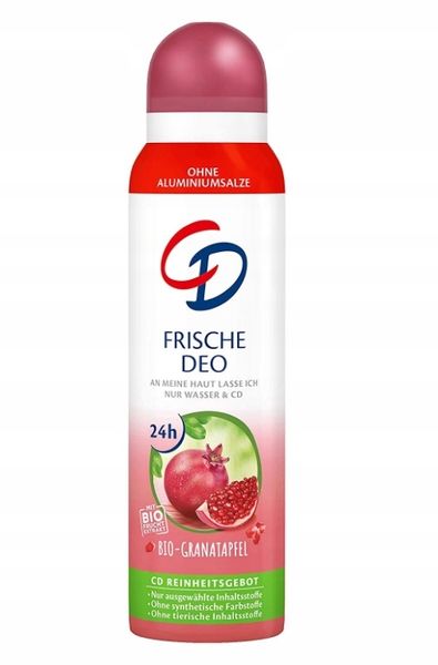 Cd Frische Deo Bio-Granatapfel 150 Ml Dezodorant zdjęcie 3