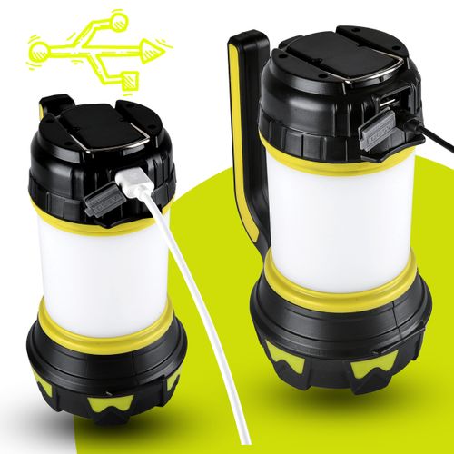 LATARKA AKUMULATOROWA SZPERACZ LED POWERBANK USB na Arena.pl