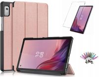 ETUI SKÓRZANE DO LENOVO TAB M9 9" TB310XU TB310FU 2023r.+ SZKŁO + RYSIK