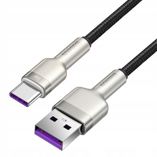 Kabel Baseus USB - USB typ C 2 m czarny na Arena.pl