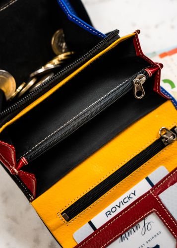 portfel damski skórzany rd-38-ndm-5573 multi black na Arena.pl