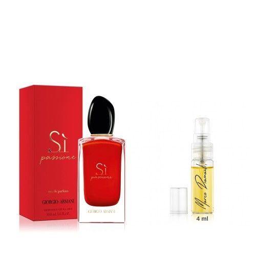 perfumy nr 212 4ml - zamiennik inspirowany sì passione od giorgio armani na Arena.pl