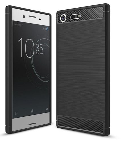 TECH-PROTECT TPUCARBON Sony Xperia XZ1 - BLACK na Arena.pl