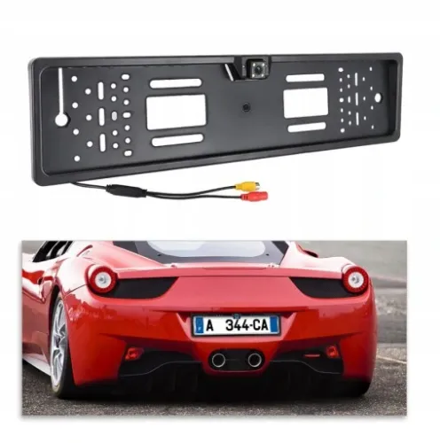 KAMERA COFANIA Z LED W RAMCE TABLICA REJESTRACYJNA na Arena.pl