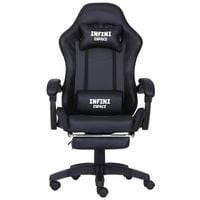 Fotel ESPACE Black/Black