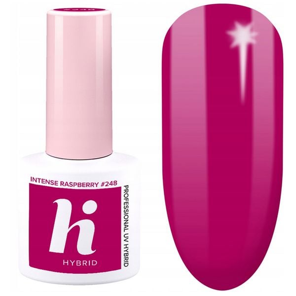 HI HYBRID Lakier hybrydowy #248 Intense Raspberry 5ml zdjęcie 1