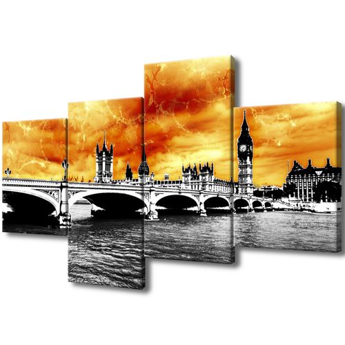 Obraz Płótno 120X70 Londyński Pejzaż na Arena.pl