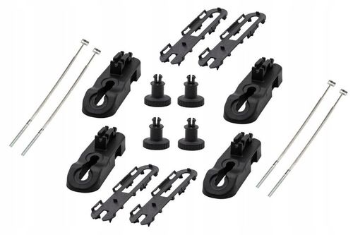 4x UNIWERSALNE MOCOWANIE CYBANT DO BOXA FLEXI FIT za pomocą linek stalowych na Arena.pl