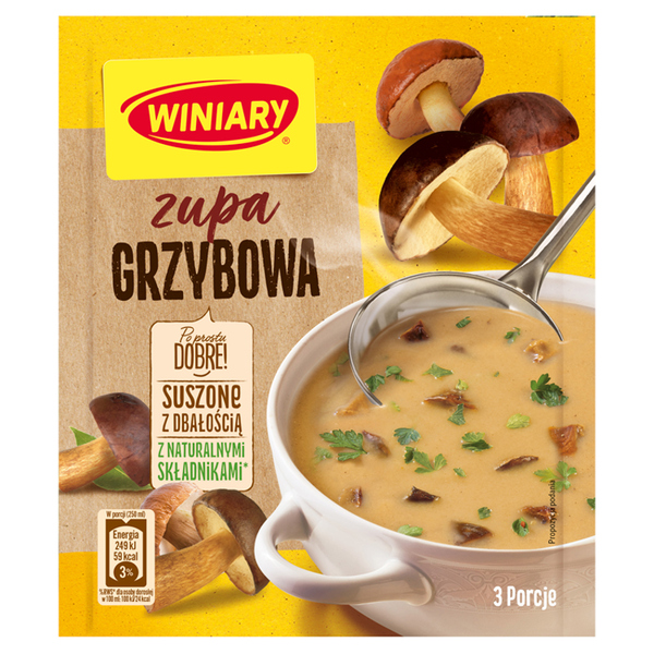 Winiary Zupa grzybowa 48 g zdjęcie 1