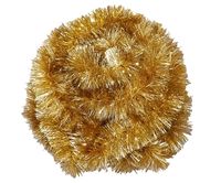 ŁAŃCUCH CHOINKOWY 6 metrów girlanda choinka ZŁOTY 7cm