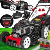 MOCNA KOSIARKA SPALINOWA Z NAPĘDEM 53CM SILNIK LONCIN 196CC NOWY MODEL 9W1