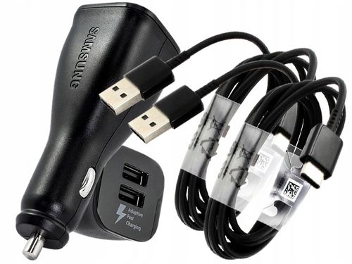ORYGINALNA ŁADOWARKA SAMSUNG DUAL FAST + x2 TYP C na Arena.pl