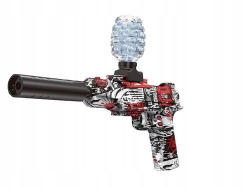 PISTOLET DESERT EAGLE AUTOMATYCZNY NA KULKI ŻELOWE WODNE AKUMULATOR na Arena.pl