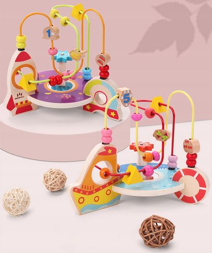 drewniany labirytn statek jhtoy-408 na Arena.pl