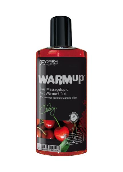 Rozgrzewający Smakowy Żel Do Masażu 150Ml Wiśnia zdjęcie 1