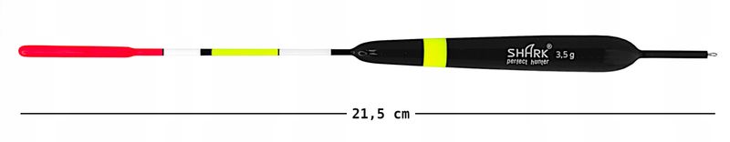 Spławik Przelotowy z BALSY SHARK 3,5 g / 21,5 cm zdjęcie 2
