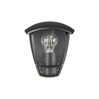 LAMPA OGRODOWA LED NIKO NAŚCIENNA IP44 60W ALUMINIUM E27