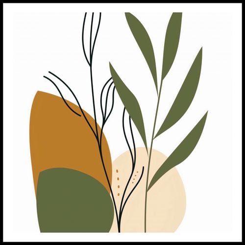 Plakat 70x70cm Subtelna Fauna na Arena.pl