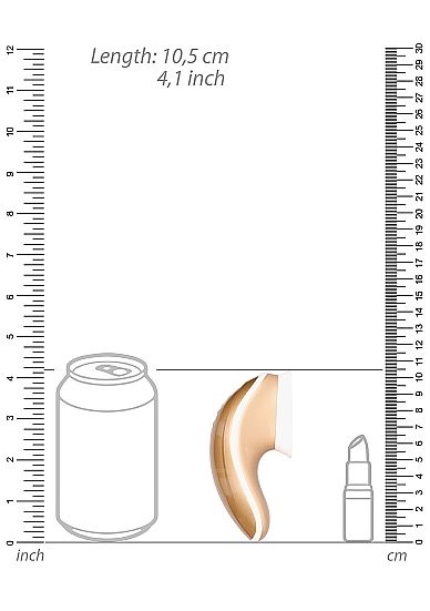 Twitch Hands - Free Suction & Vibration Toy - Gold zdjęcie 12