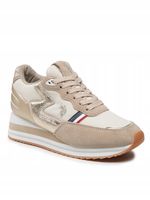 Sneakersy U.S. Polo Assn. SYLVI001C SYLVI001W/BST1 Beżowe roz.40