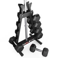 Stojak treningowy na Hantle i sztangę, gryf K-SPORT MFX035